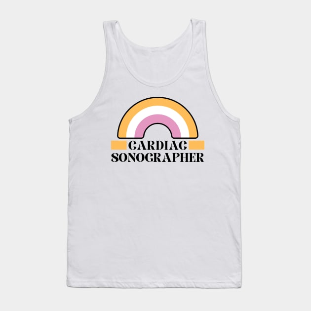 Cardiac Sonographer Tank Top by Haministic Harmony